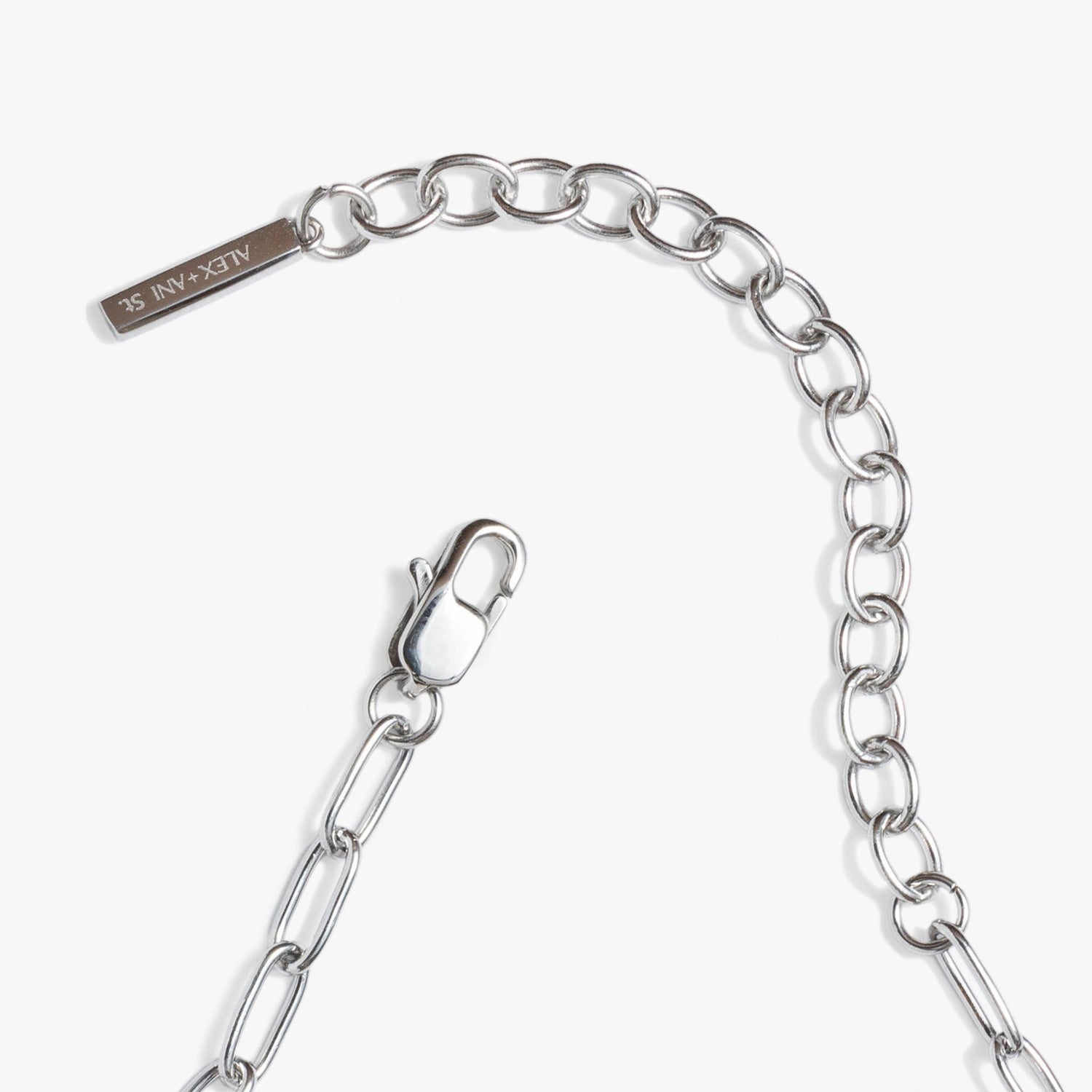 Paperclip Charm &amp; Layering Necklace