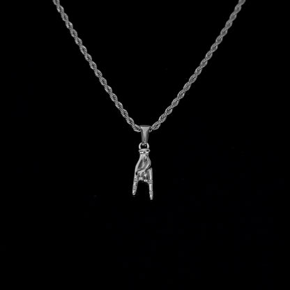 Italian Mano Cornuto Gold Pendant