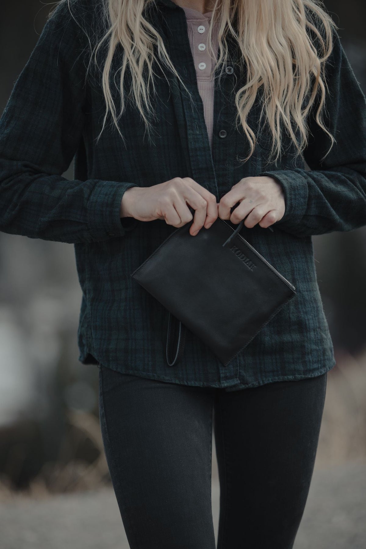 Leather Clutch