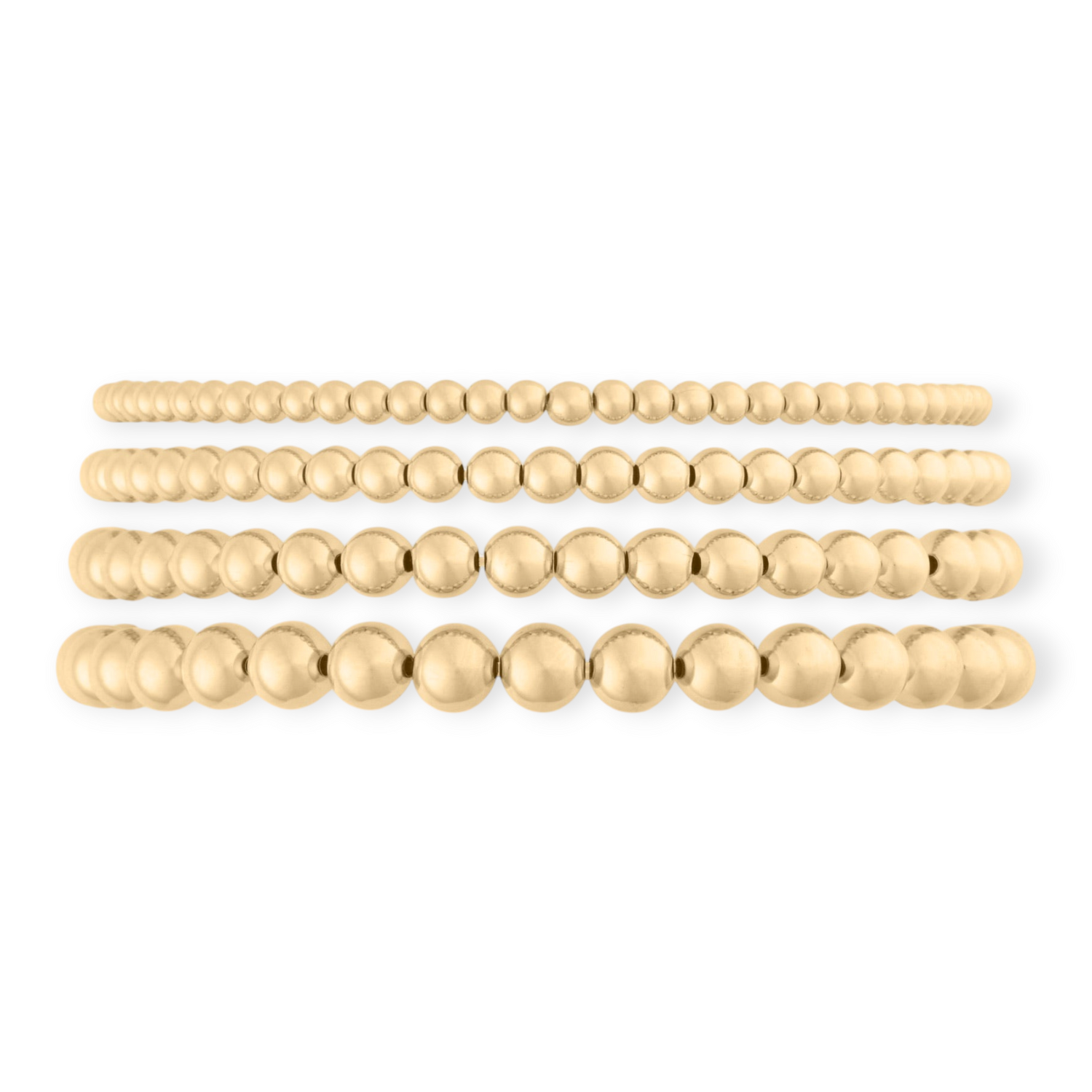 juno bracelet four stack (3+4+5+6mm)