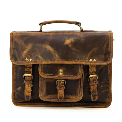 Buffalo Leather Briefcase