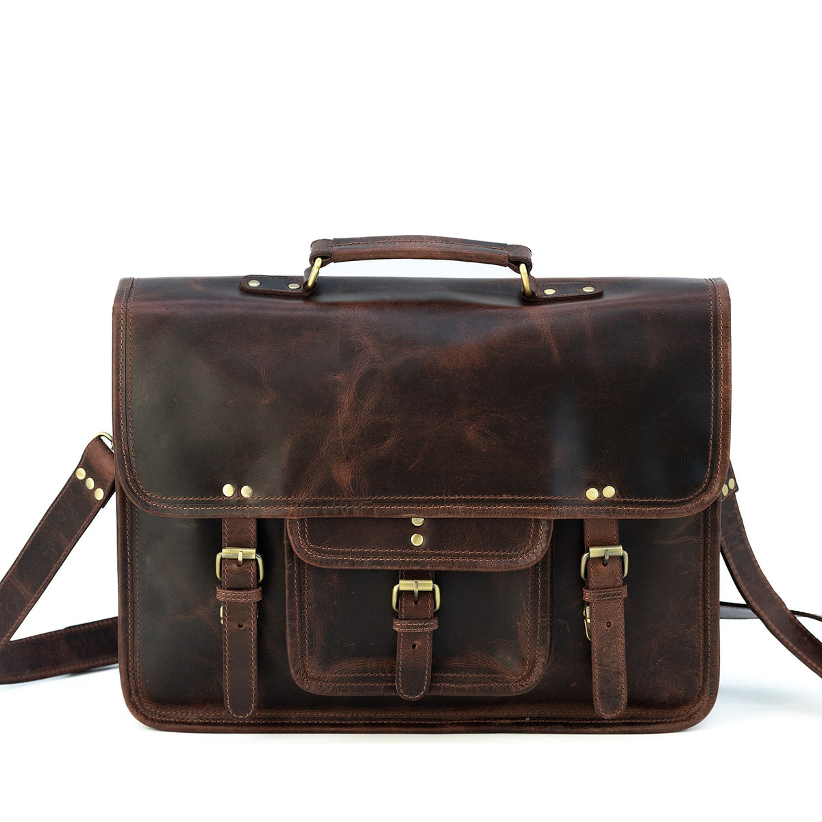 Buffalo Leather Briefcase
