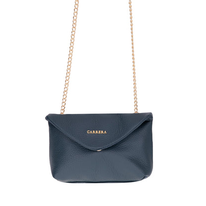 Carrera Lunera Women’s Leather Bag – Floater Leather Women’s Shoulder &amp; Crossbody Bag with Chain Strap for Everyday Elegance | Minimal &amp; Handcrafted