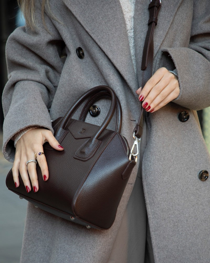 Lorenza Medium Women’s Leather Bag – Genuine Leather Handbag for Everyday Elegance | Minimal &amp; Handcrafted