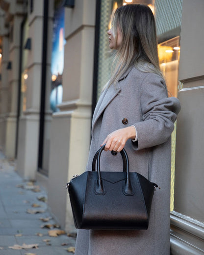 Lorenza Medium Women’s Leather Bag – Genuine Leather Handbag for Everyday Elegance | Minimal &amp; Handcrafted