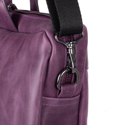 Apollo Leather Business Briefcase / Laptop Case 16"