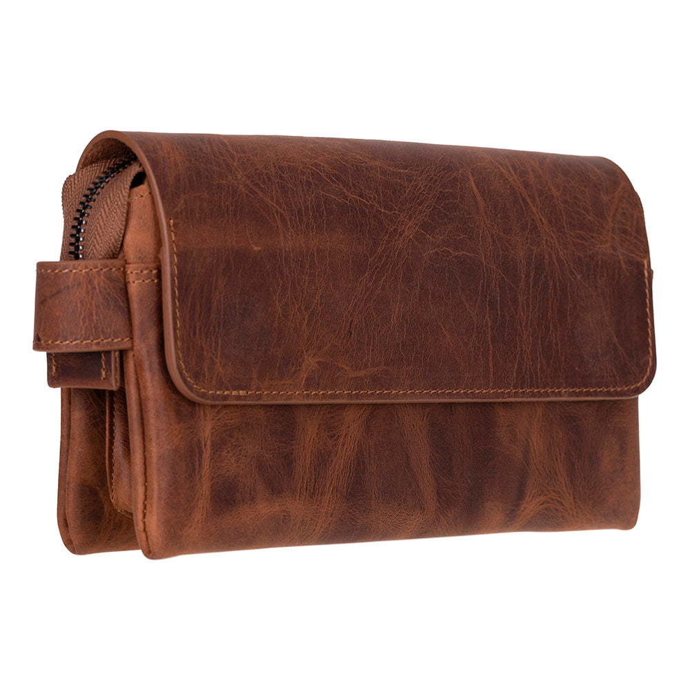 Prestige Leather Clutch Bag