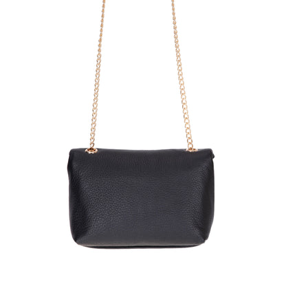 Carrera Lunera Women’s Leather Bag – Floater Leather Women’s Shoulder &amp; Crossbody Bag with Chain Strap for Everyday Elegance | Minimal &amp; Handcrafted