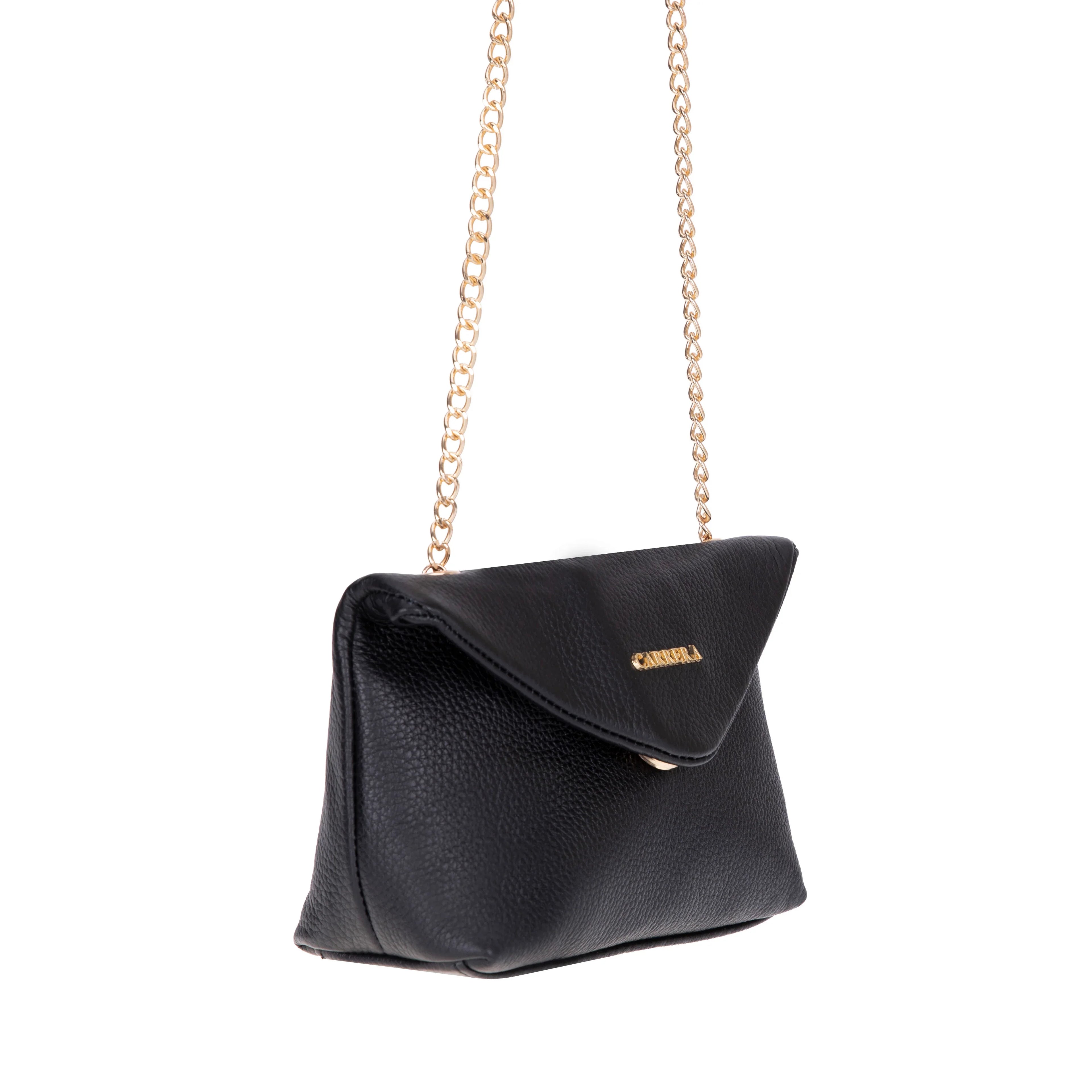 Carrera Lunera Women’s Leather Bag – Floater Leather Women’s Shoulder &amp; Crossbody Bag with Chain Strap for Everyday Elegance | Minimal &amp; Handcrafted