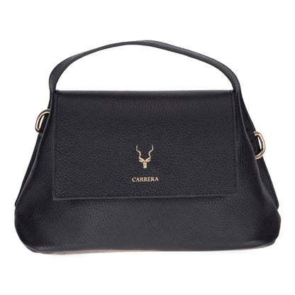 Carrera Arvelia Women’s Leather Bag – Floater Leather Shoulder &amp; Top Handle Bag for Everyday Elegance | Minimal &amp; Handcrafted