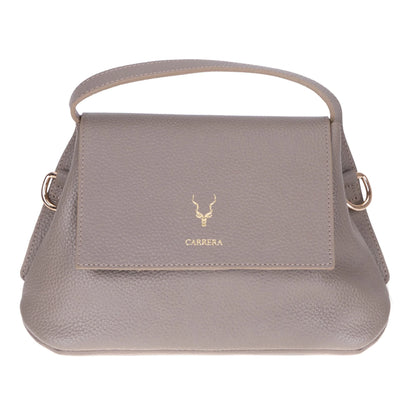 Carrera Arvelia Women’s Leather Bag – Floater Leather Shoulder &amp; Top Handle Bag for Everyday Elegance | Minimal &amp; Handcrafted