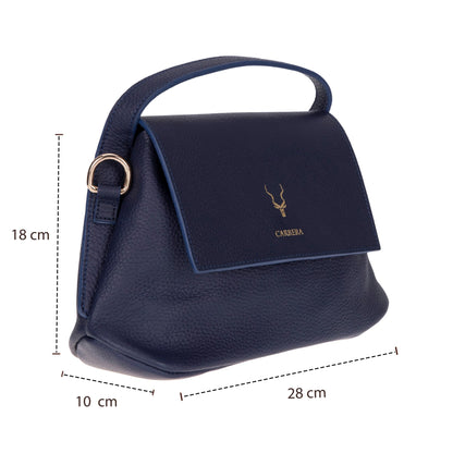 Carrera Arvelia Women’s Leather Bag – Floater Leather Shoulder &amp; Top Handle Bag for Everyday Elegance | Minimal &amp; Handcrafted