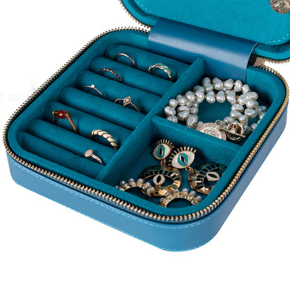 Amanda Leather Jewelry Box, Large