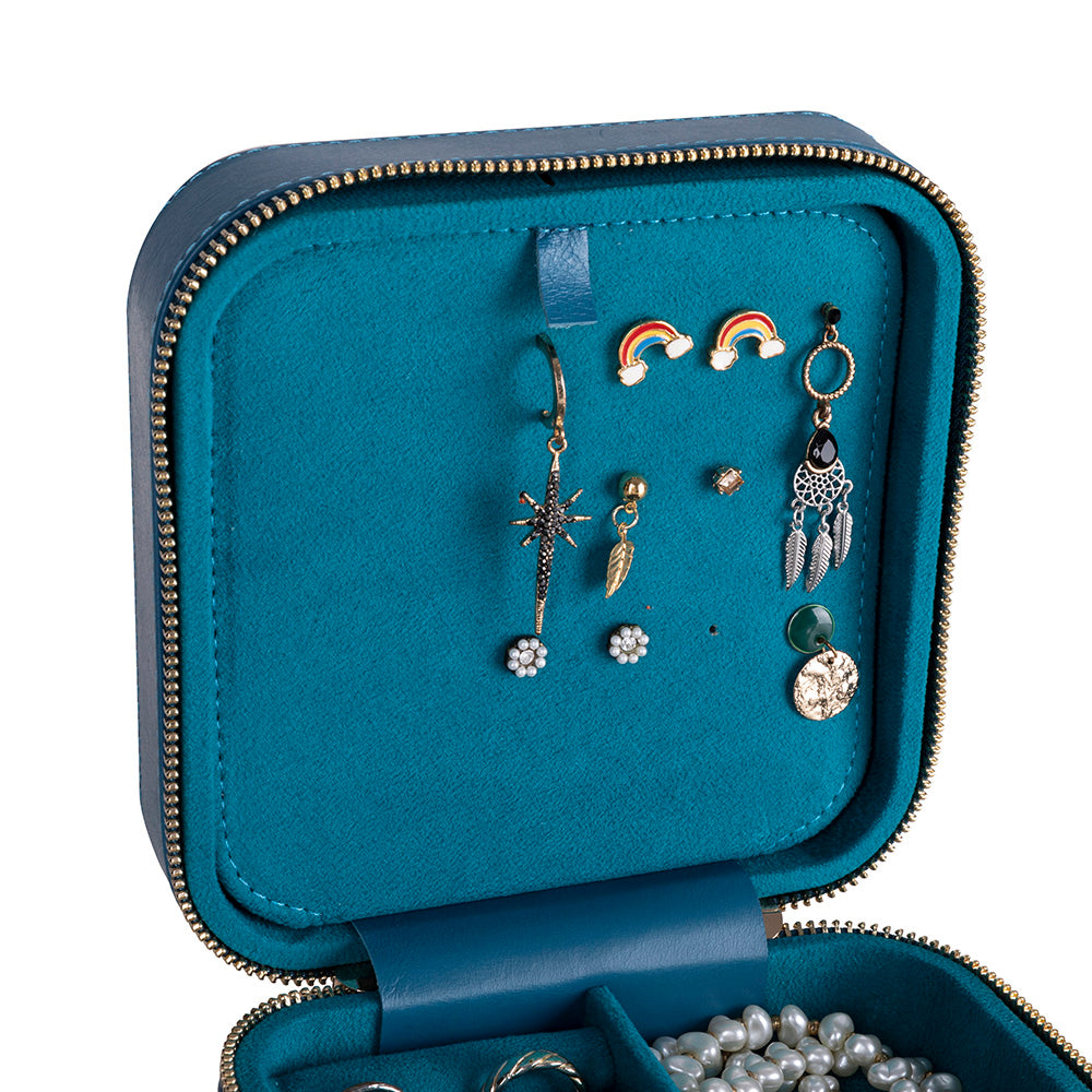 Amanda Leather Jewelry Box, Large