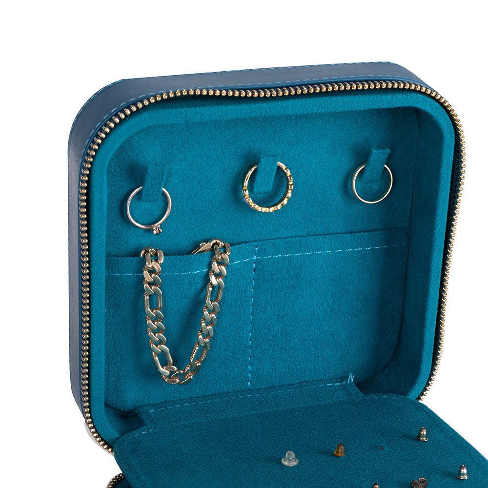 Amanda Leather Jewelry Box, Large