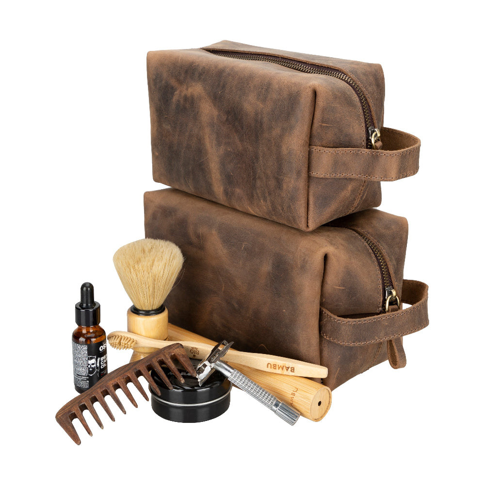 Eve Leather Dopp Kit, X Large