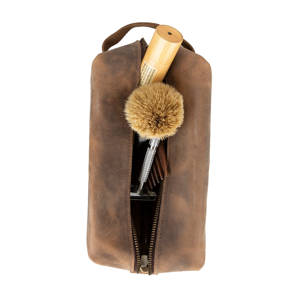 Eve Leather Dopp Kit, X Large