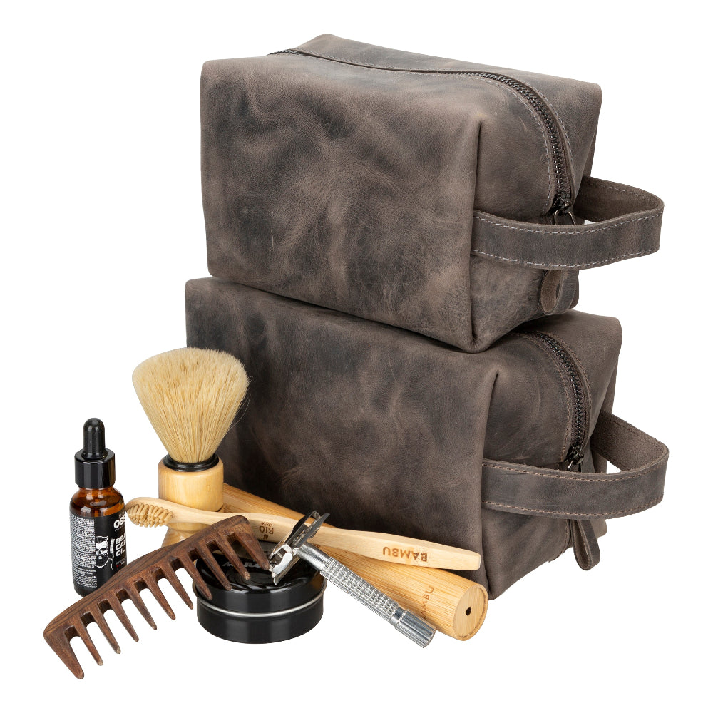 Eve Leather Dopp Kit, X Large