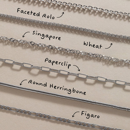 Figaro Charm &amp; Layering Necklace
