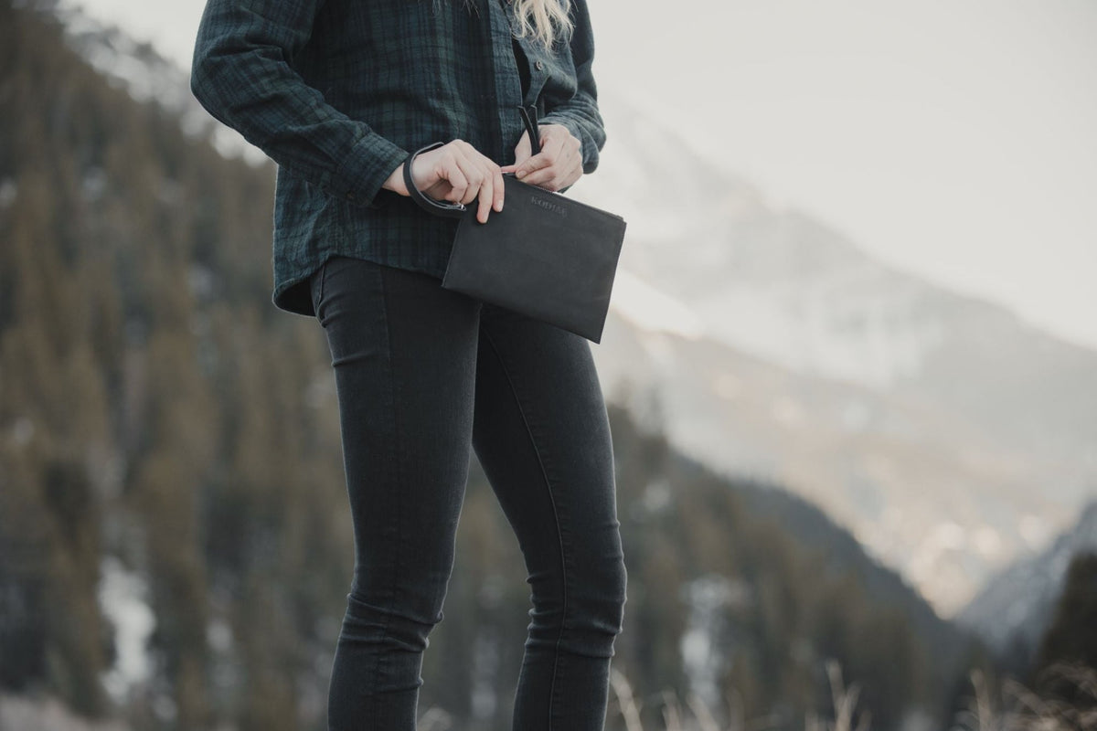 Leather Clutch