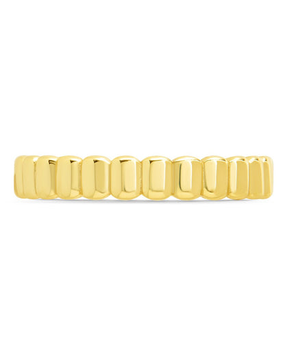 Sterling Silver Stacey Textured Band Ring