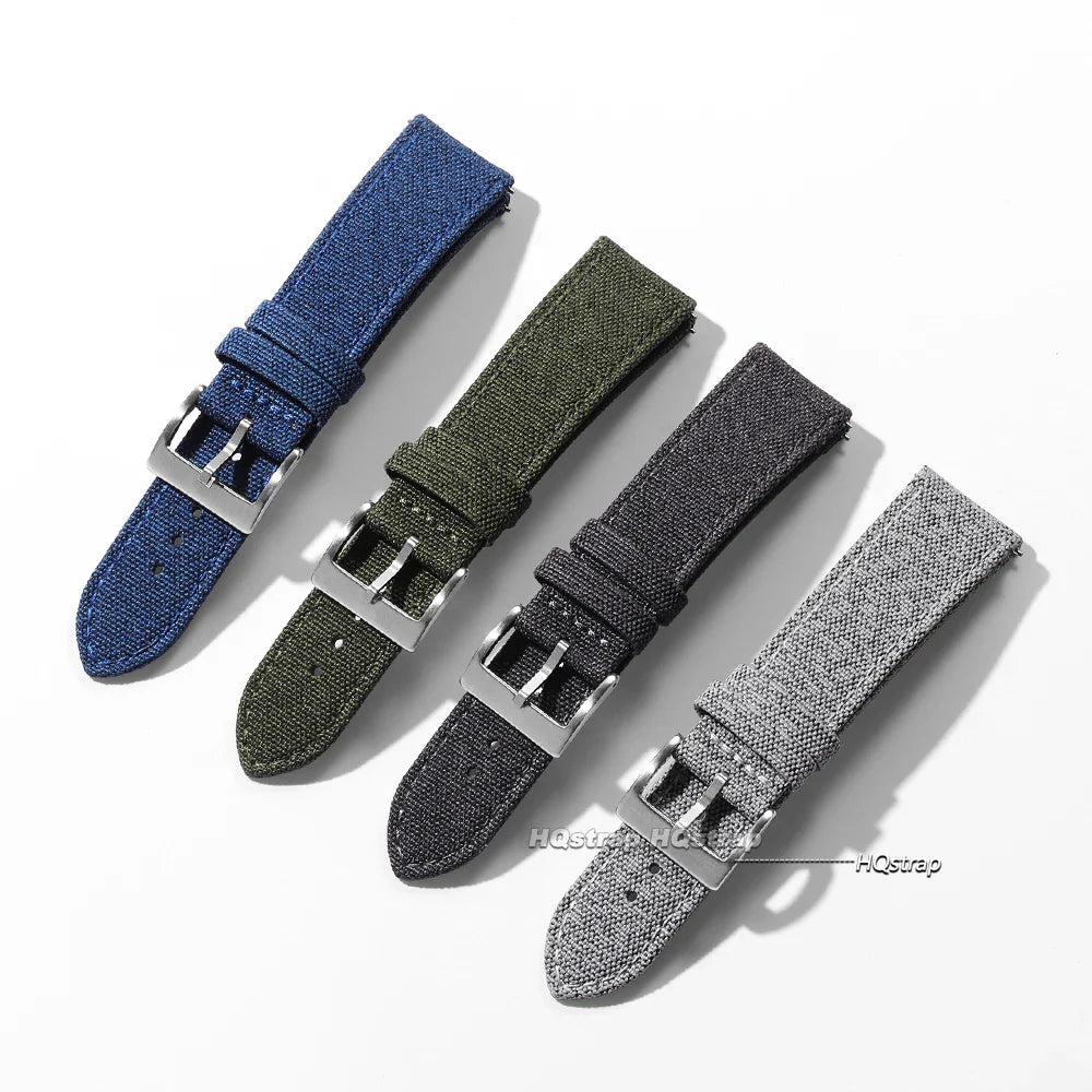 Motorola Moto Quick Release Sailcloth Nylon Watch Band Strap