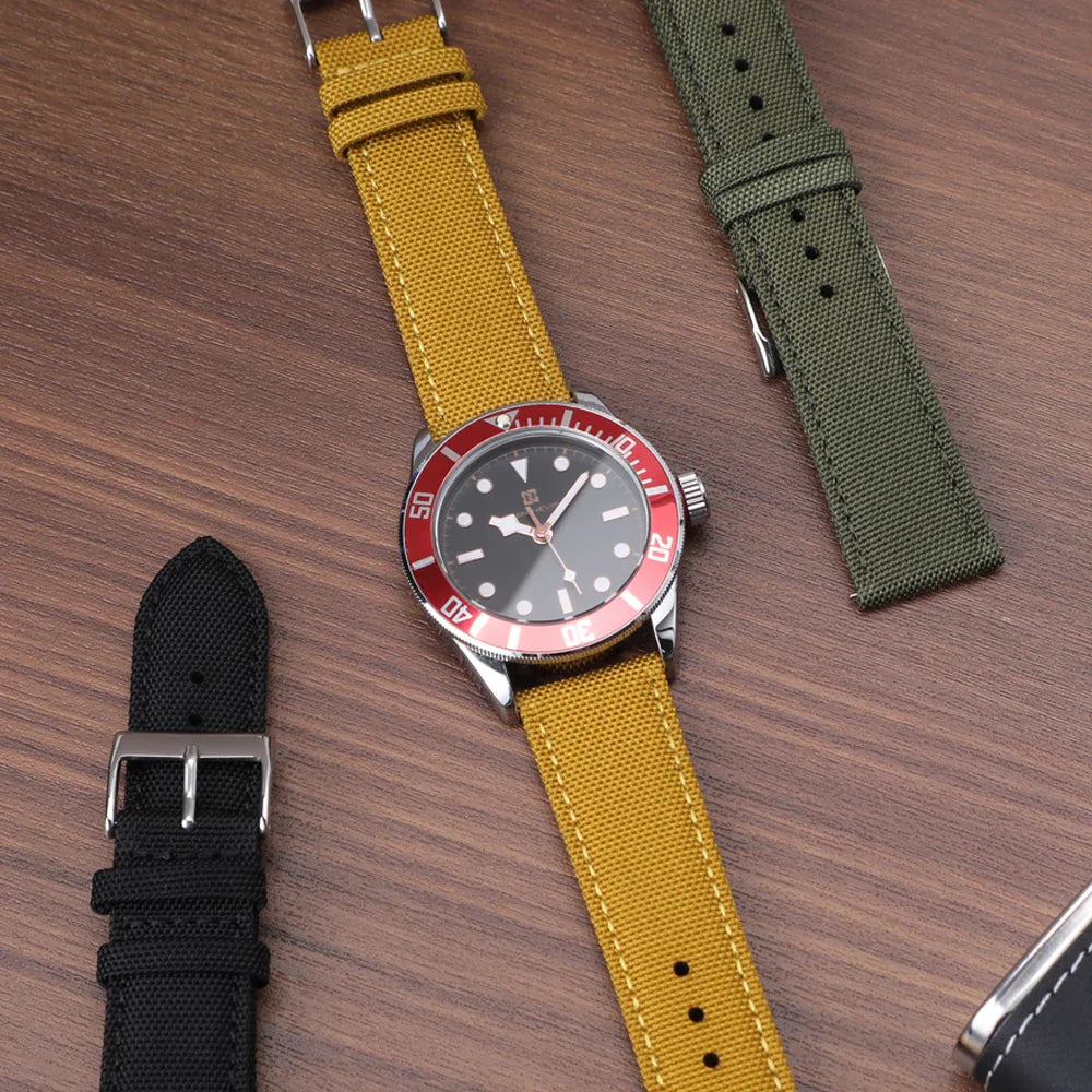 Motorola Moto Nylon Quick Release Watch Band Sailcloth Strap