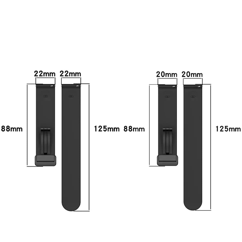 Motorola Moto Smartwatch Silicone Watch Band Replacement Strap