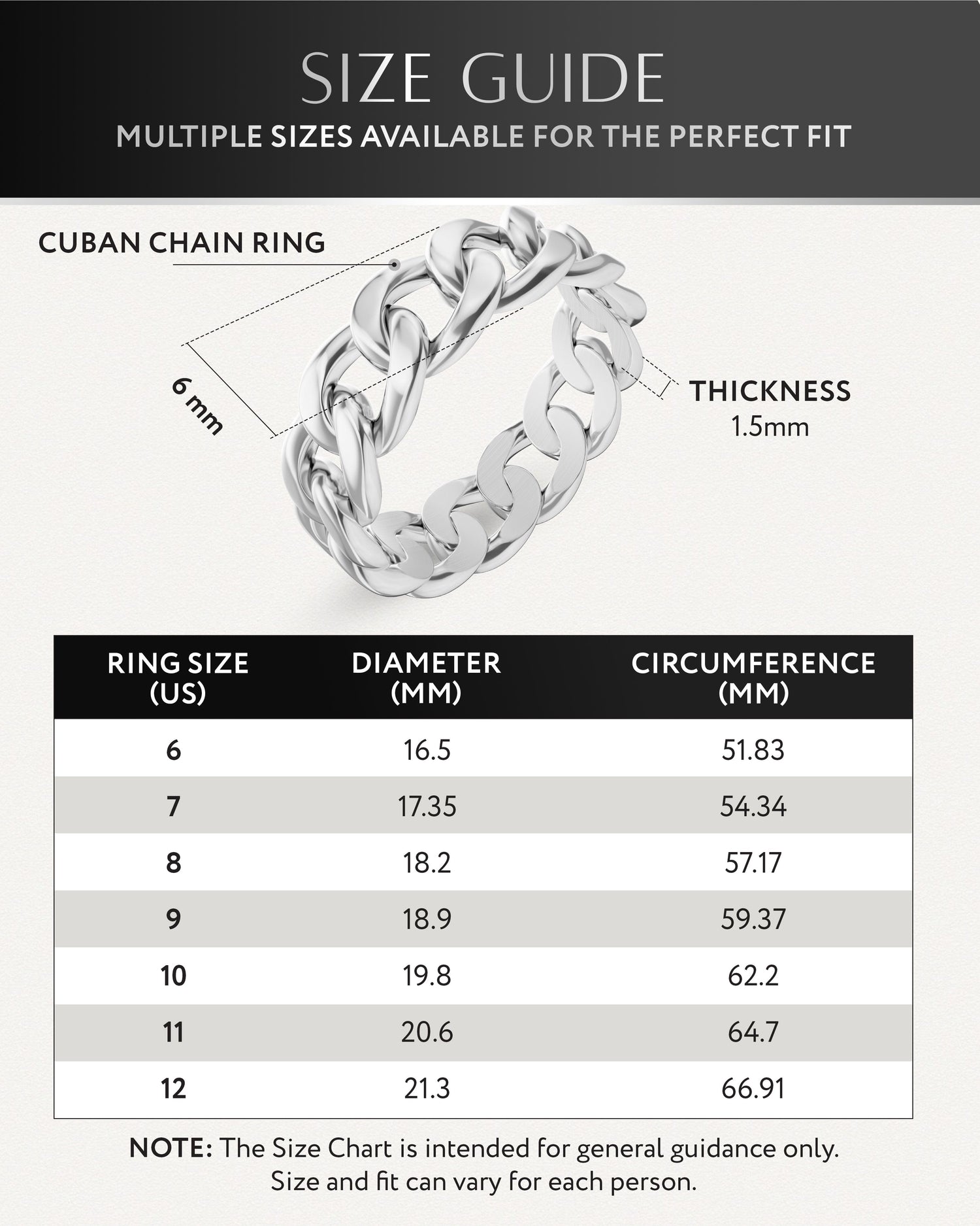 Cuban Link Ring (Silver)