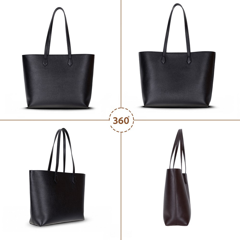 Solea Women’s Leather Bag – Genuine Leather Women’s Tote Shoulder Bag for Everyday Use | Minimal &amp; Handcrafted