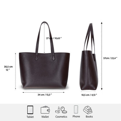 Solea Women’s Leather Bag – Genuine Leather Women’s Tote Shoulder Bag for Everyday Use | Minimal &amp; Handcrafted