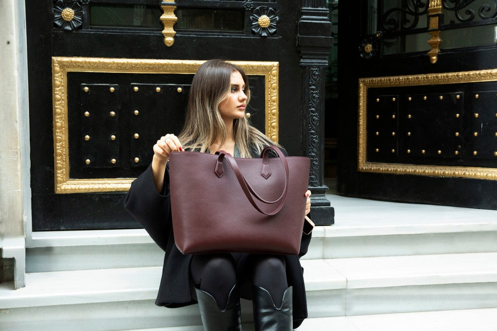 Solea Women’s Leather Bag – Genuine Leather Women’s Tote Shoulder Bag for Everyday Use | Minimal &amp; Handcrafted