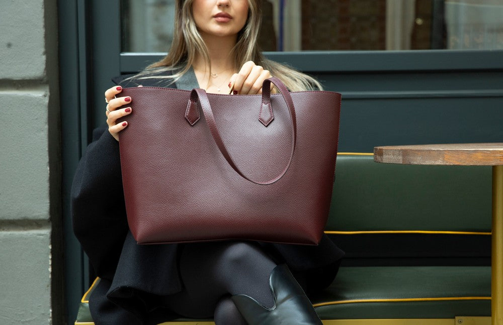 Solea Women’s Leather Bag – Genuine Leather Women’s Tote Shoulder Bag for Everyday Use | Minimal &amp; Handcrafted