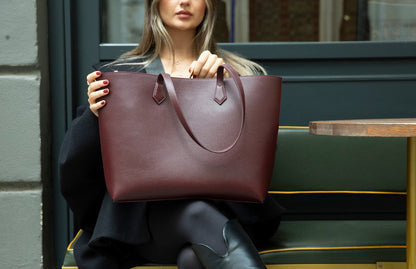 Solea Women’s Leather Bag – Genuine Leather Women’s Tote Shoulder Bag for Everyday Use | Minimal &amp; Handcrafted