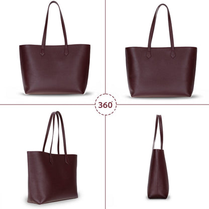 Solea Women’s Leather Bag – Genuine Leather Women’s Tote Shoulder Bag for Everyday Use | Minimal &amp; Handcrafted