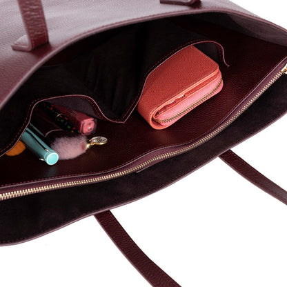Solea Women’s Leather Bag – Genuine Leather Women’s Tote Shoulder Bag for Everyday Use | Minimal &amp; Handcrafted