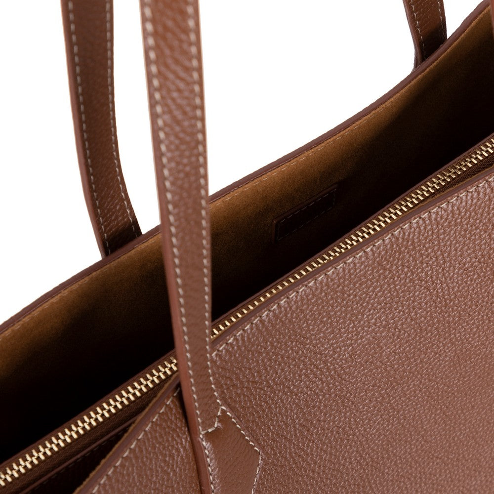 Solea Women’s Leather Bag – Genuine Leather Women’s Tote Shoulder Bag for Everyday Use | Minimal &amp; Handcrafted