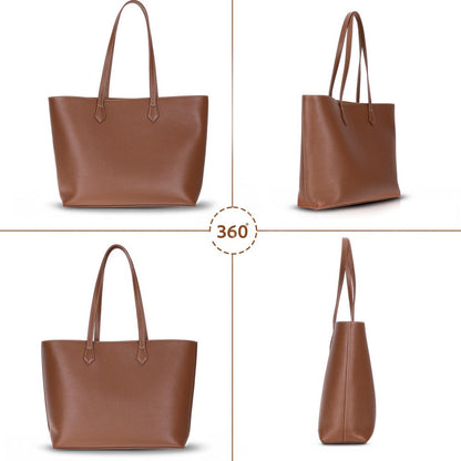 Solea Women’s Leather Bag – Genuine Leather Women’s Tote Shoulder Bag for Everyday Use | Minimal &amp; Handcrafted