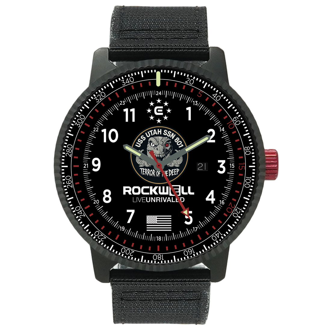 Vanguard (Black) Watch - USS Utah Edition