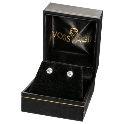 3.00 CTW Lab Grown Diamond Stud Earrings | 14k Gold | G-VS Round Cut | AGI Certified