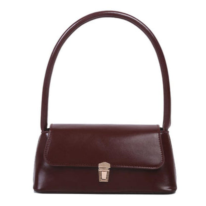 PU Leather Underarm Handbag