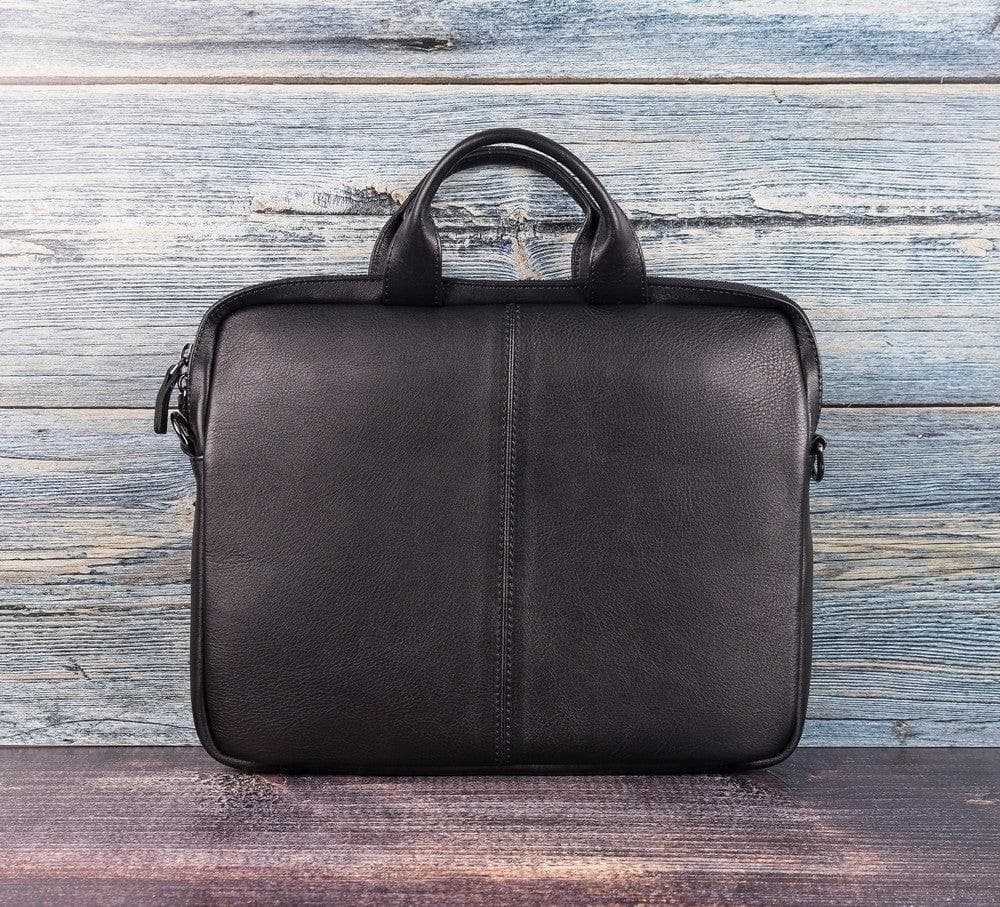 Apollo Leather Business Briefcase / Laptop Case 14"