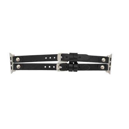 Durham Ely Leather Apple Watch Double Band
