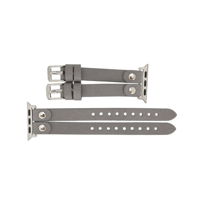 Durham Ely Leather Apple Watch Double Band