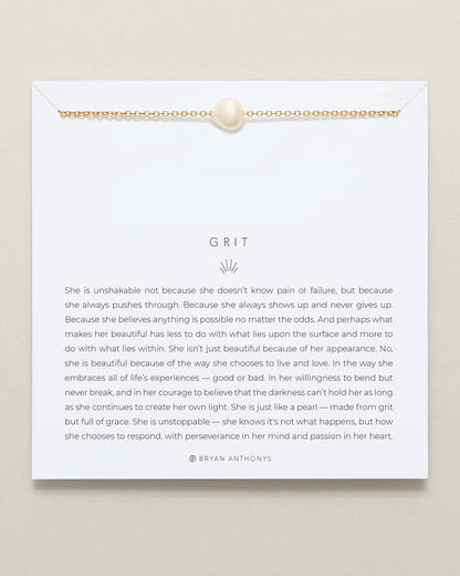 Grit Necklace