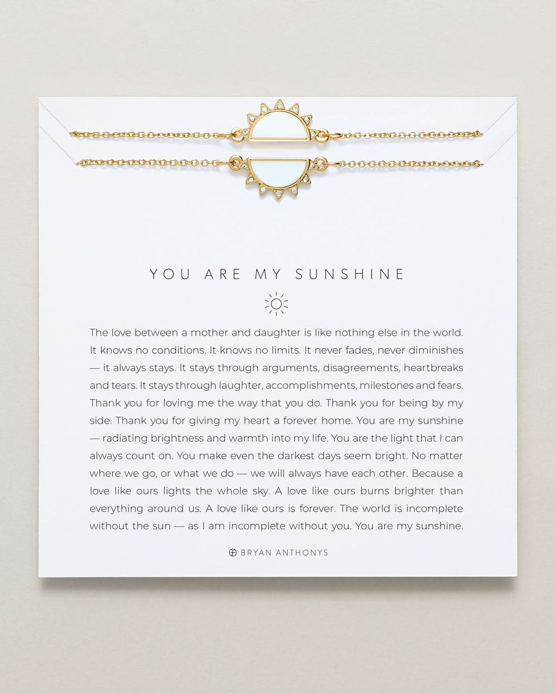 You Are My Sunshine Necklace