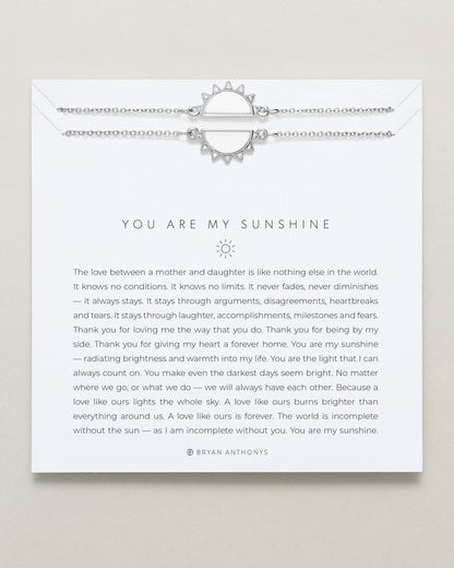 You Are My Sunshine Necklace