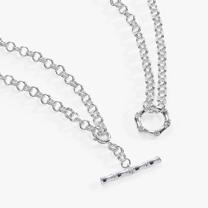 Bamboo Convertible Necklace or Bracelet
