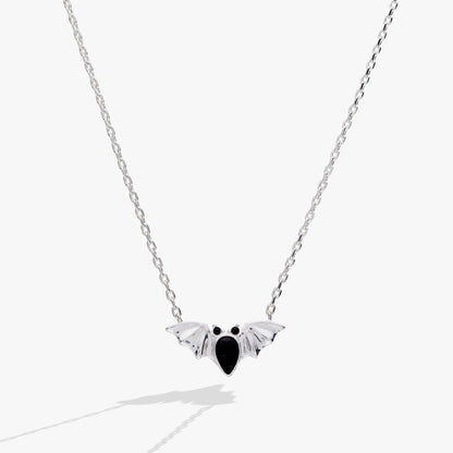 Crystal Bat Pendant