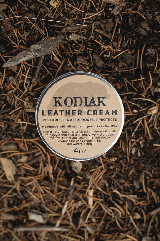 Kodiak Leather Cream - 4 oz. Tin